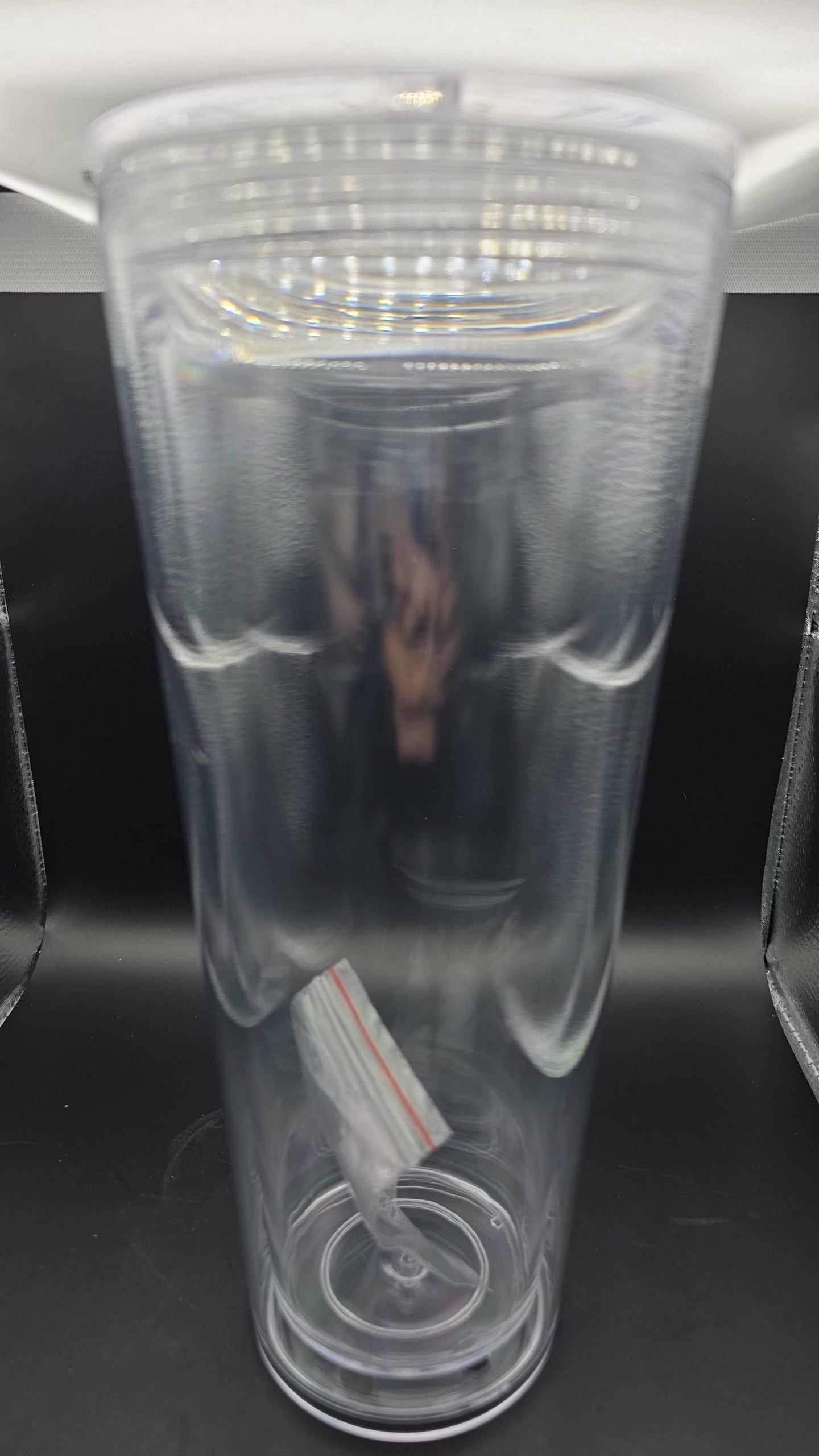 24oz Snow Globe Acrylic Cup