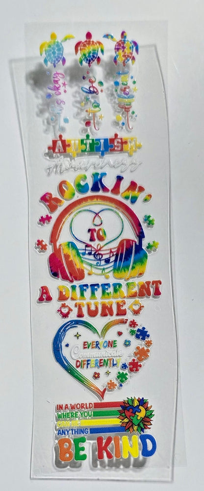 Autism Pen Decals