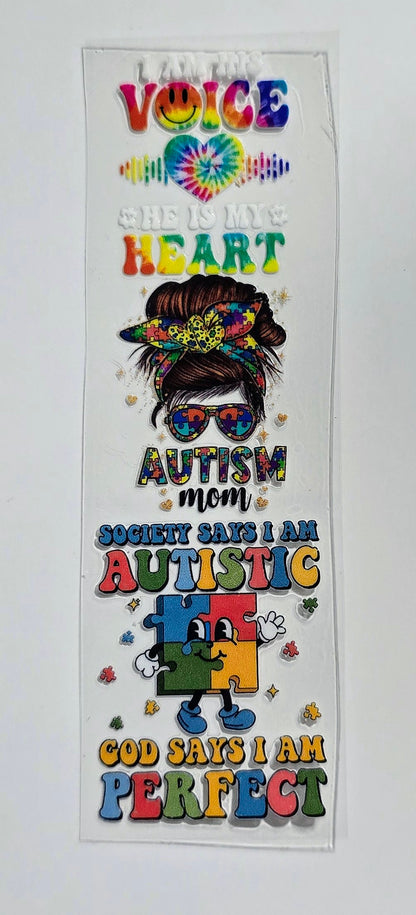 Autism Pen Decals