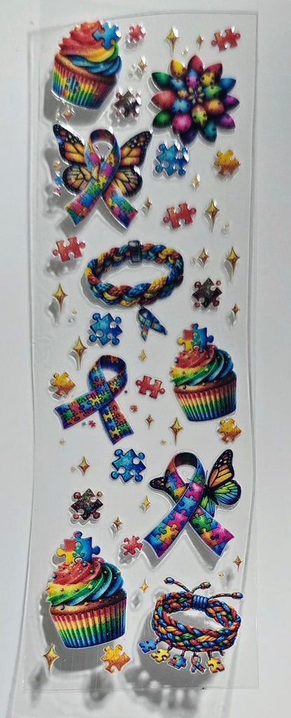 Autism Pen Decals