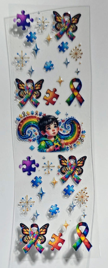 Autism Pen Decals