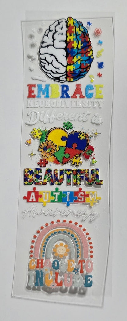 Autism Pen Decals